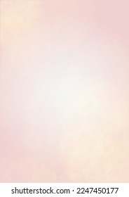 Abstract Vector Pink Background with Silver and White Light Spots. Magic Shiny Pastel Print. Baby Print. Gentle Stardust Pattern. Romantic Bokeh Blurred Page Design for Anniversary.