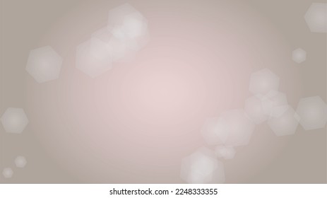 Abstract Vector Pink Background with Silver and White Light Spots. Magic Shiny Pastel Print. Baby Print. Romantic Bokeh Blurred Page Design for 14 February. Gentle Stardust Pattern.