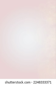Abstract Vector Pink Background with Silver and White Light Spots. Magic Shiny Pastel Print. Baby Print. Gentle Stardust Pattern. Romantic Bokeh Blurred Page Design for St' Valentines Day. 
