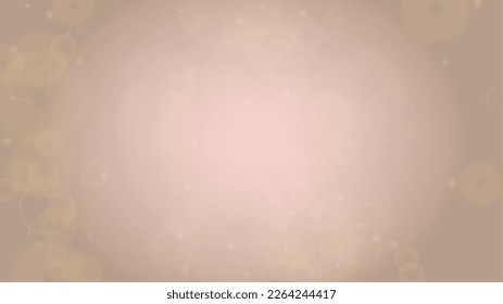 Abstract Vector Pink Background with Silver and White Light Spots. Magic Shiny Pastel Print. Baby Print. Romantic Bokeh Blurred Page Design for Honeymoon. Gentle Stardust Pattern.
