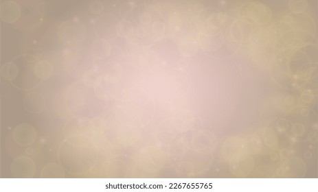 Abstract Vector Pink Background with Silver and White Light Spots. Magic Shiny Pastel Print. Baby Print. Romantic Bokeh Blurred Page Design for 8 March. Gentle Stardust Pattern.