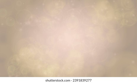 Abstract Vector Pink Background with Silver and White Light Spots. Magic Shiny Pastel Print. Baby Print. Romantic Bokeh Blurred Page Design for Anniversary. Gentle Stardust Pattern.