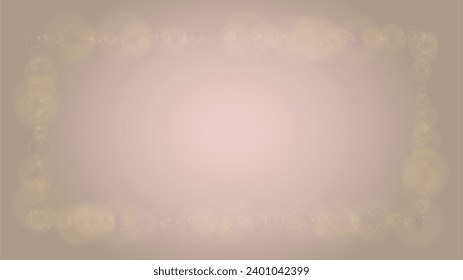 Abstract Vector Pink Background with Silver and White Light Spots. Magic Shiny Pastel Print. Baby Print. Romantic Bokeh Blurred Page Design for Women day. Gentle Stardust Pattern.