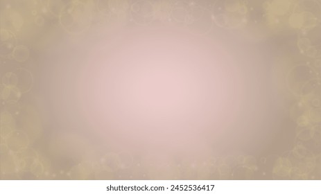 Abstract Vector Pink Background with Silver and White Light Spots. Magic Shiny Pastel Print. Baby Print. Romantic Bokeh Blurred Page Design for 14 February. Gentle Stardust Pattern.