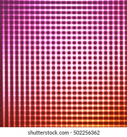 Abstract vector pink neon glowing background