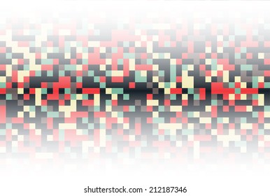 Abstract Vector Pixel Background
