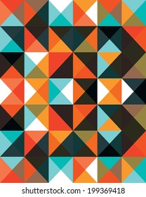 Abstract Vector Pixel Background Design