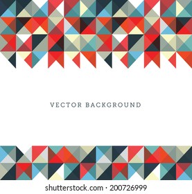 Abstract Vector Pixel Background Design