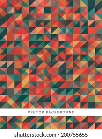 Abstract Vector Pixel Background Design