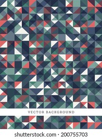 Abstract Vector Pixel Background Design