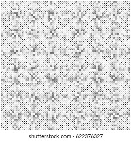 Abstract vector pixel background. Square technology illustration. Digital data pattern.
Web design elements. Science texture.