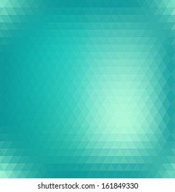 Abstract vector polygon background. Contains Adobe Illustrator's Clipping Mask