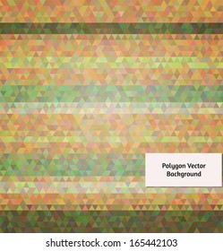 Abstract vector polygon style background