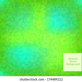 Abstract vector polygonal background