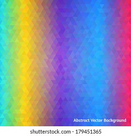 Abstract vector polygonal background