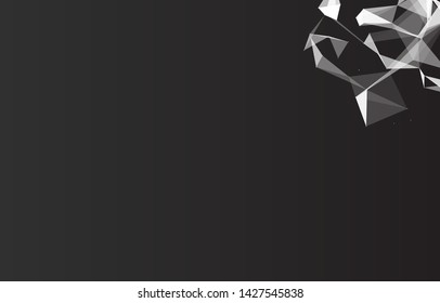 Abstract Vector Polygonal Background for Business