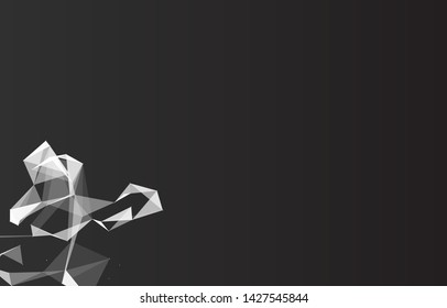 Abstract Vector Polygonal Background for Business