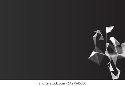 Abstract Vector Polygonal Background for Business