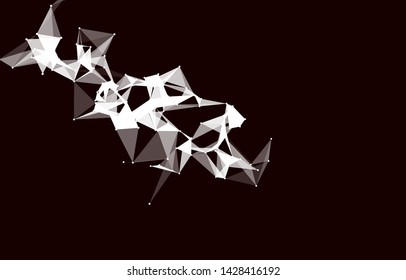 Abstract Vector Polygonal Background for Business