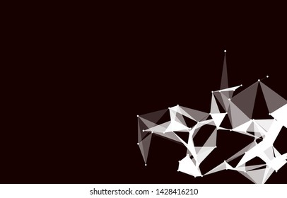 Abstract Vector Polygonal Background for Business