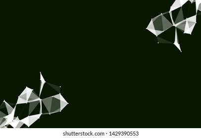 Abstract Vector Polygonal Background for Business