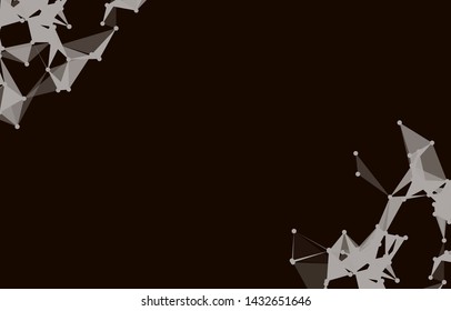 Abstract Vector Polygonal Background for Business