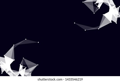 Abstract Vector Polygonal Background for Business