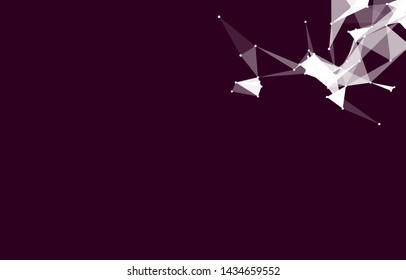 Abstract Vector Polygonal Background for Business