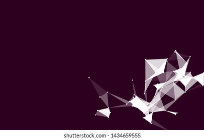 Abstract Vector Polygonal Background for Business