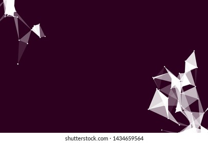 Abstract Vector Polygonal Background for Business