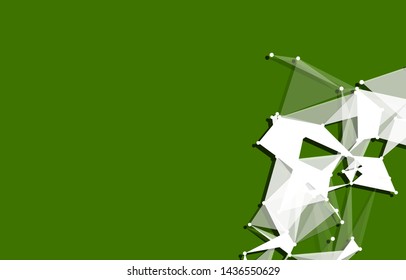 Abstract Vector Polygonal Background for Business