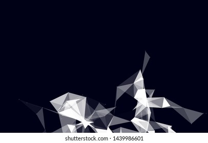 Abstract Vector Polygonal Background for Business