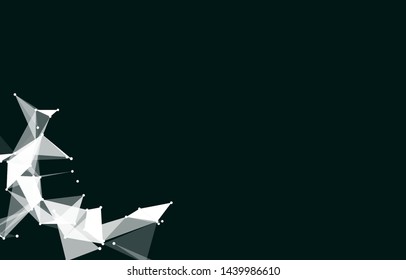 Abstract Vector Polygonal Background for Business