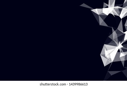Abstract Vector Polygonal Background for Business