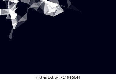 Abstract Vector Polygonal Background for Business
