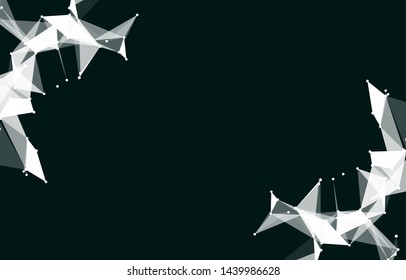 Abstract Vector Polygonal Background for Business