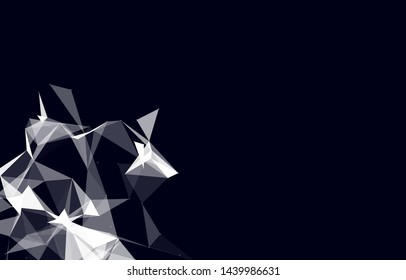Abstract Vector Polygonal Background for Business