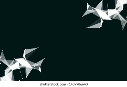 Abstract Vector Polygonal Background for Business