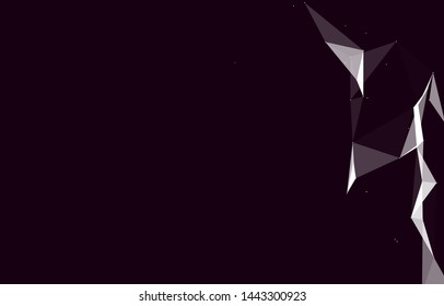 Abstract Vector Polygonal Background for Business