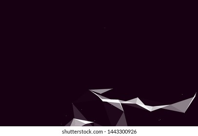 Abstract Vector Polygonal Background for Business
