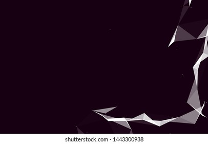 Abstract Vector Polygonal Background for Business