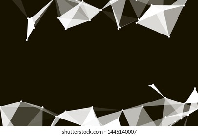 Abstract Vector Polygonal Background for Business