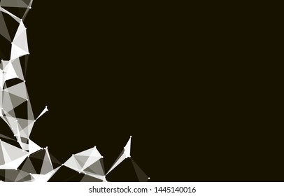 Abstract Vector Polygonal Background for Business
