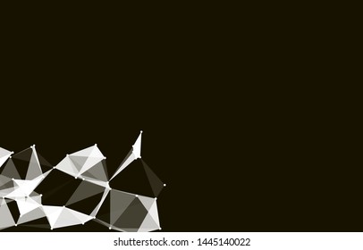 Abstract Vector Polygonal Background for Business
