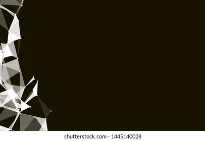 Abstract Vector Polygonal Background for Business