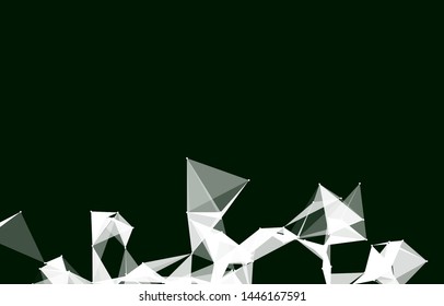 Abstract Vector Polygonal Background for Business
