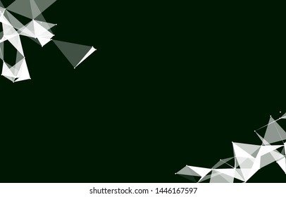 Abstract Vector Polygonal Background for Business