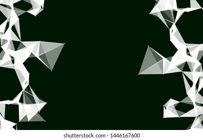 Abstract Vector Polygonal Background for Business