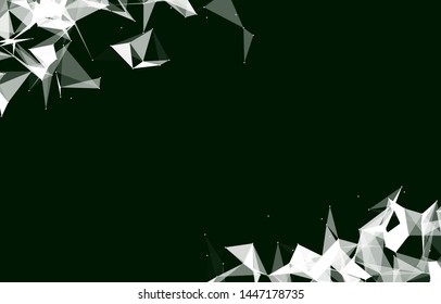 Abstract Vector Polygonal Background for Business