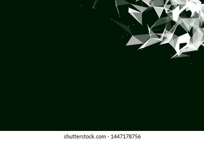 Abstract Vector Polygonal Background for Business